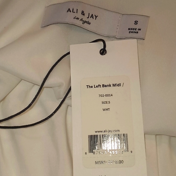 Ali & Jay White The Left Bank Midi Dress - Picture 14 of 14